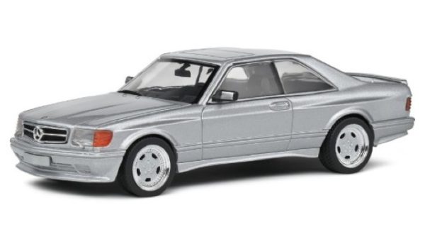 MERCEDES 560 SEC WIDE BODY 1990 SILVER 1:43 | Beepdiecast