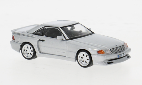 Mercedes SL500 (R129) Koenig Specials silver 1/64 | Beepdiecast