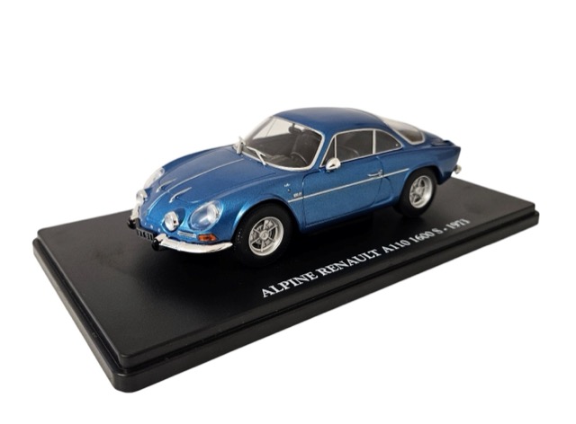 RENAULT ALPINE A110 1600 S 1973 Blue 1/24 | Beepdiecast