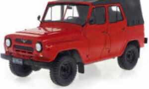 UAZ 469B 1972 Red 1/24
