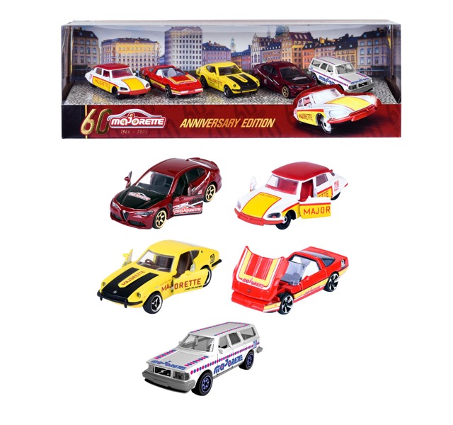 Majorette Giftpack Set Anniversary Edition 60 years 1/64
