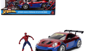 Porsche 911 GT3 Rs &Spider Man Hollywood Rides 1/24