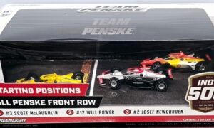 TEAM PENSKE 2024 INDIANAPOLIS 500 FRONT ROW 3-CAR SET 1/64