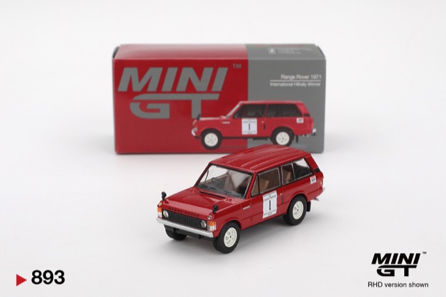 Range Rover 1971 International Hillrally Winner 1/64 | Beepdiecast