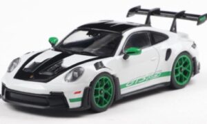 PORSCHE 911 (992) GT3 RS TRIBUTE TO CARRERA RS 2023 WHITE/GREEN 1/43