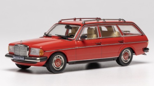 MERCEDES 200T (S123) 1979 RED 1/43