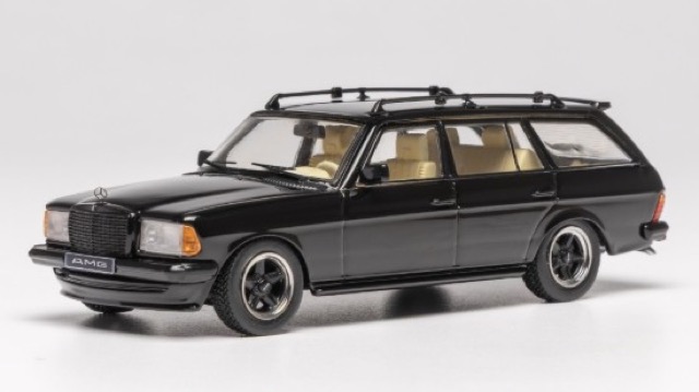 MERCEDES 500 TE V8 AMG (S123) 1979 BLACK 1/43
