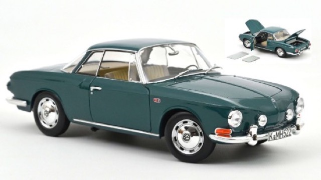 VOLKSWAGEN  KARMANN GHIA 1500 1963 GREEN 1/18
