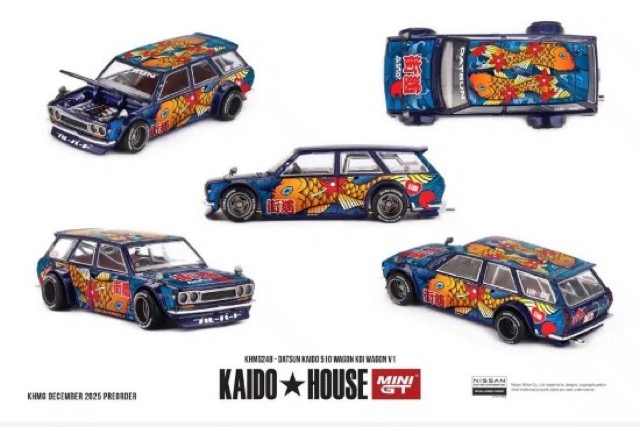 DATSUN 510 WAGON KOI V1 1969 1/64