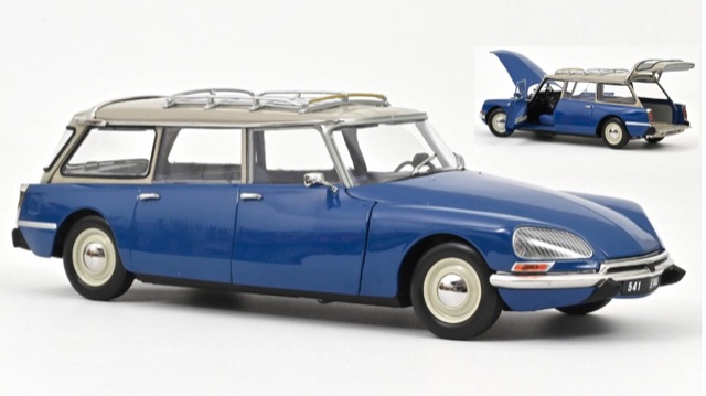 CITROËN BREAK 21 1970 DANUBE BLUE 1/18