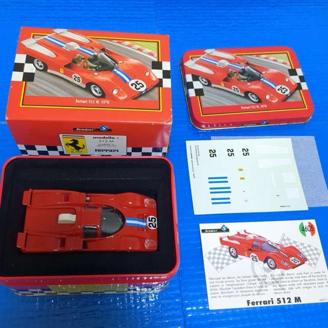Ferrari 512 M Daytona 24h #25 1970 & Decals 1/43