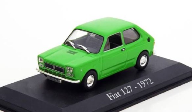 Fiat 127 1972 Green 1/43