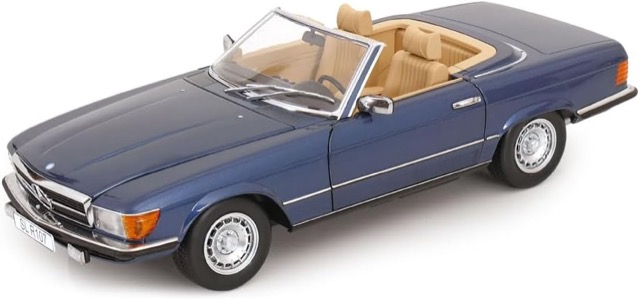 MERCEDES-BENZ 450 SL R107 1985 EU Version Blue Metallic 1/12