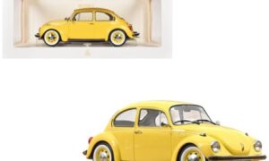 VOLKSWAGEN 1303 BEETLE 1973 PASTEL YELLOW 1/18