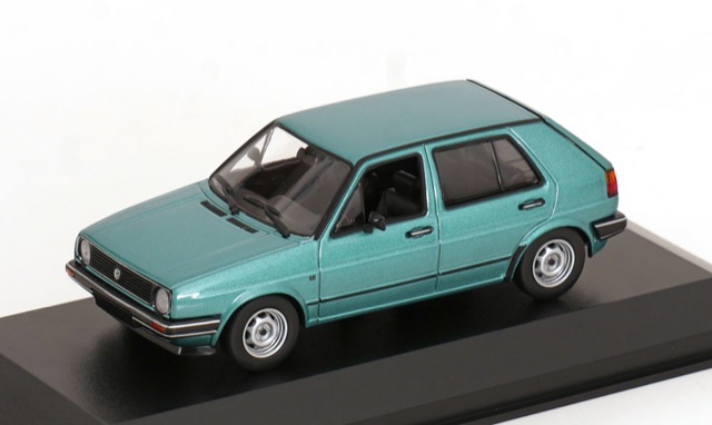 Volkswagen Golf II 4-Door 1985 Turquoise 1/43